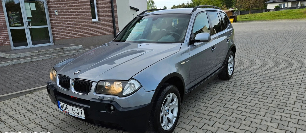 BMW X3 cena 21900 przebieg: 295800, rok produkcji 2004 z Wyrzysk małe 154